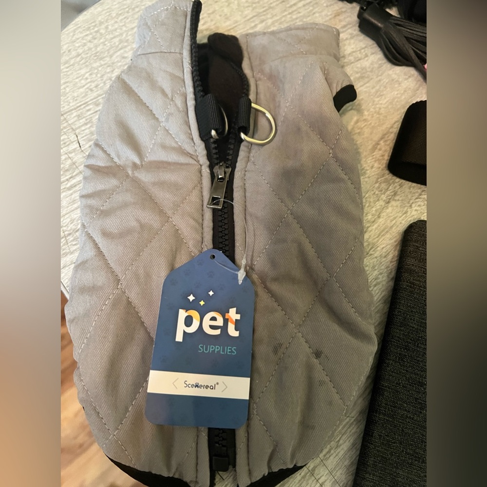 Dog harness/quilted jacket Small